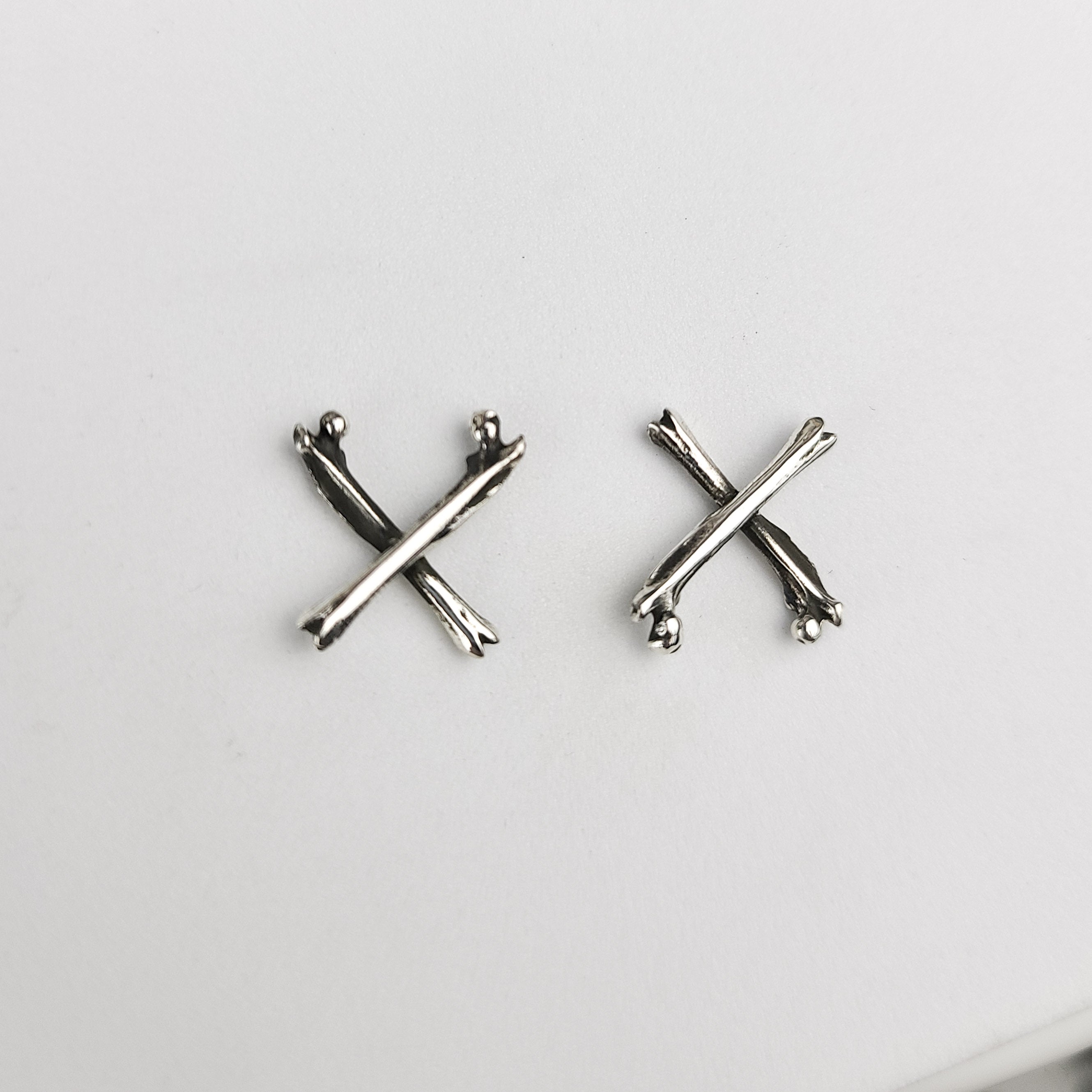 X Bone Earrings
