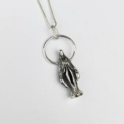 Collection of Mother Vulva Virgin Mary Pendant in a gallery layout