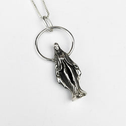 Collection of Mother Vulva Virgin Mary Pendant in a gallery layout