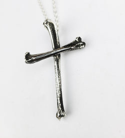 Collection of Heavy Bone Cross Pendant in a gallery layout