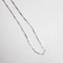 Collection of Thin Paper Clip Chain in a gallery layout