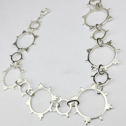 Collection of Celestial Choker, Modern Chain, Sterling Silver Chain in a gallery layout