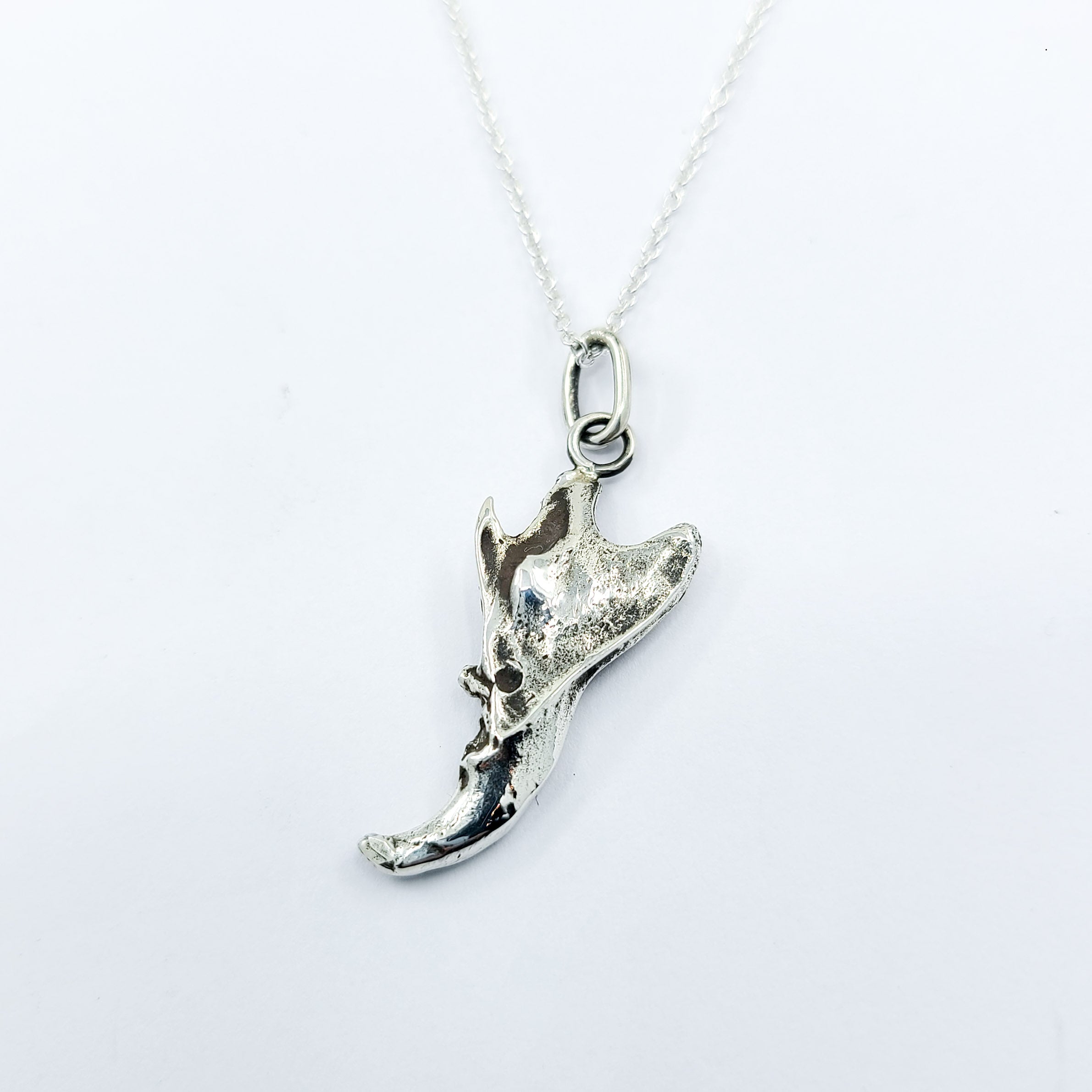 Collection of Small Squirrel Jaw Bone Pendant in a gallery layout