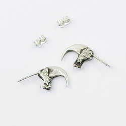 Collection of Cat Claw Stud Earrings in a gallery layout