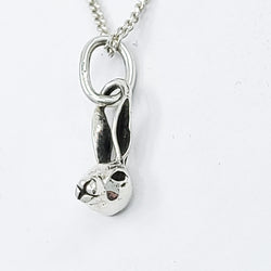 Collection of Tiny Bunny Rabbit Necklace in a gallery layout