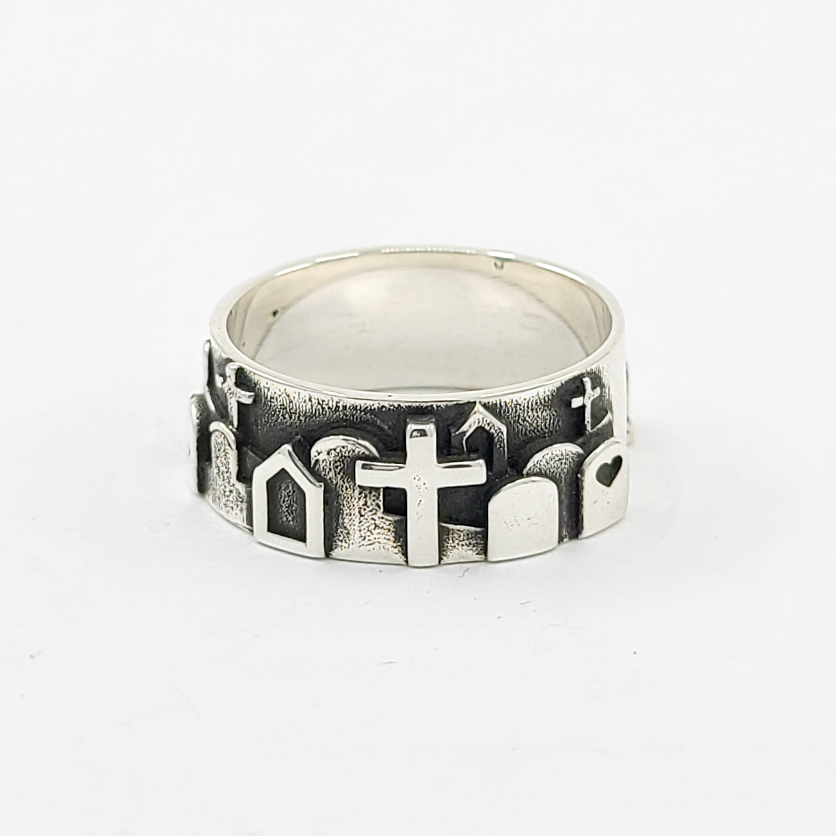 Collection of Graveyard Cemetery Ring in a gallery layout