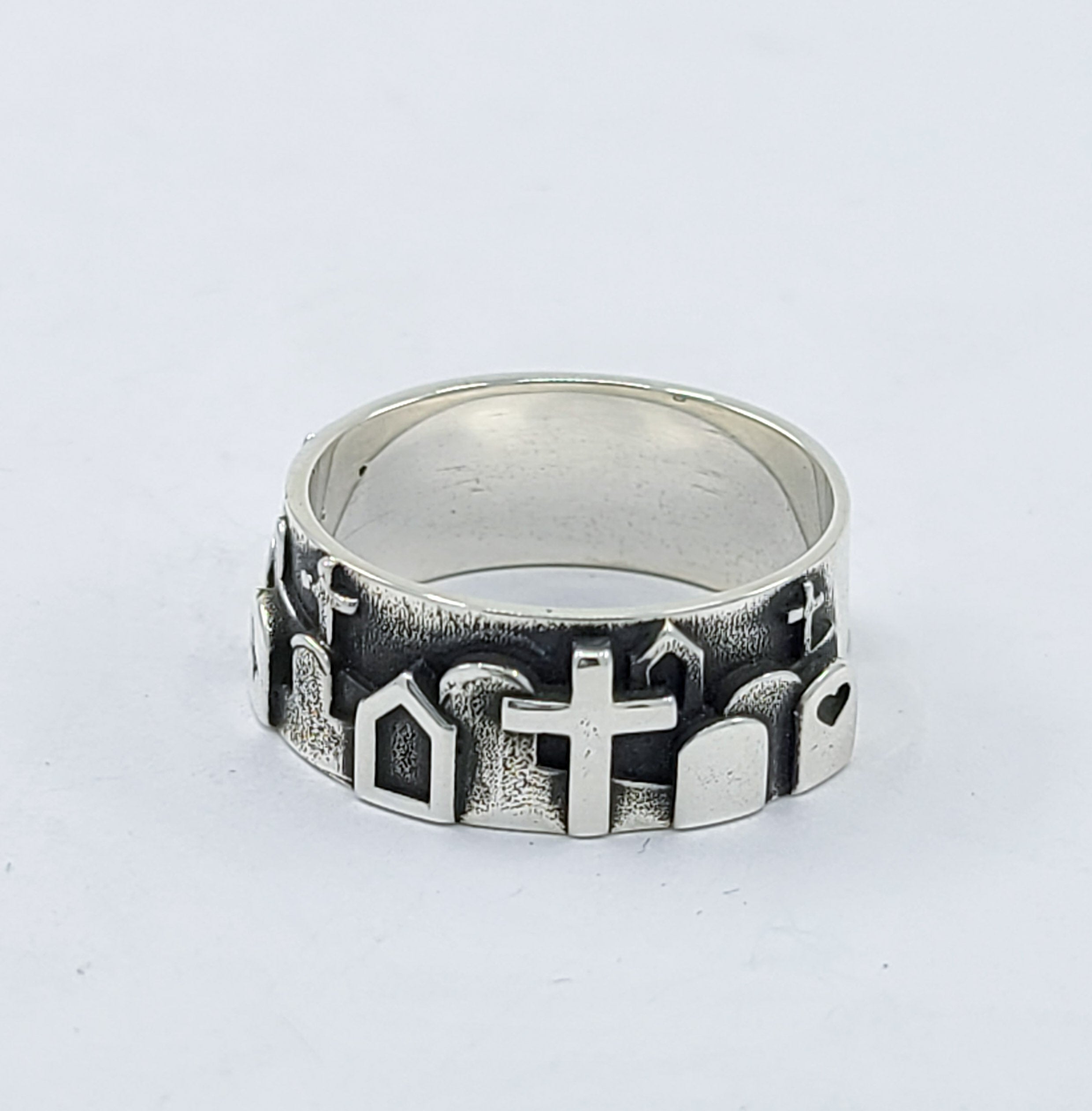 Collection of Graveyard Cemetery Ring in a gallery layout