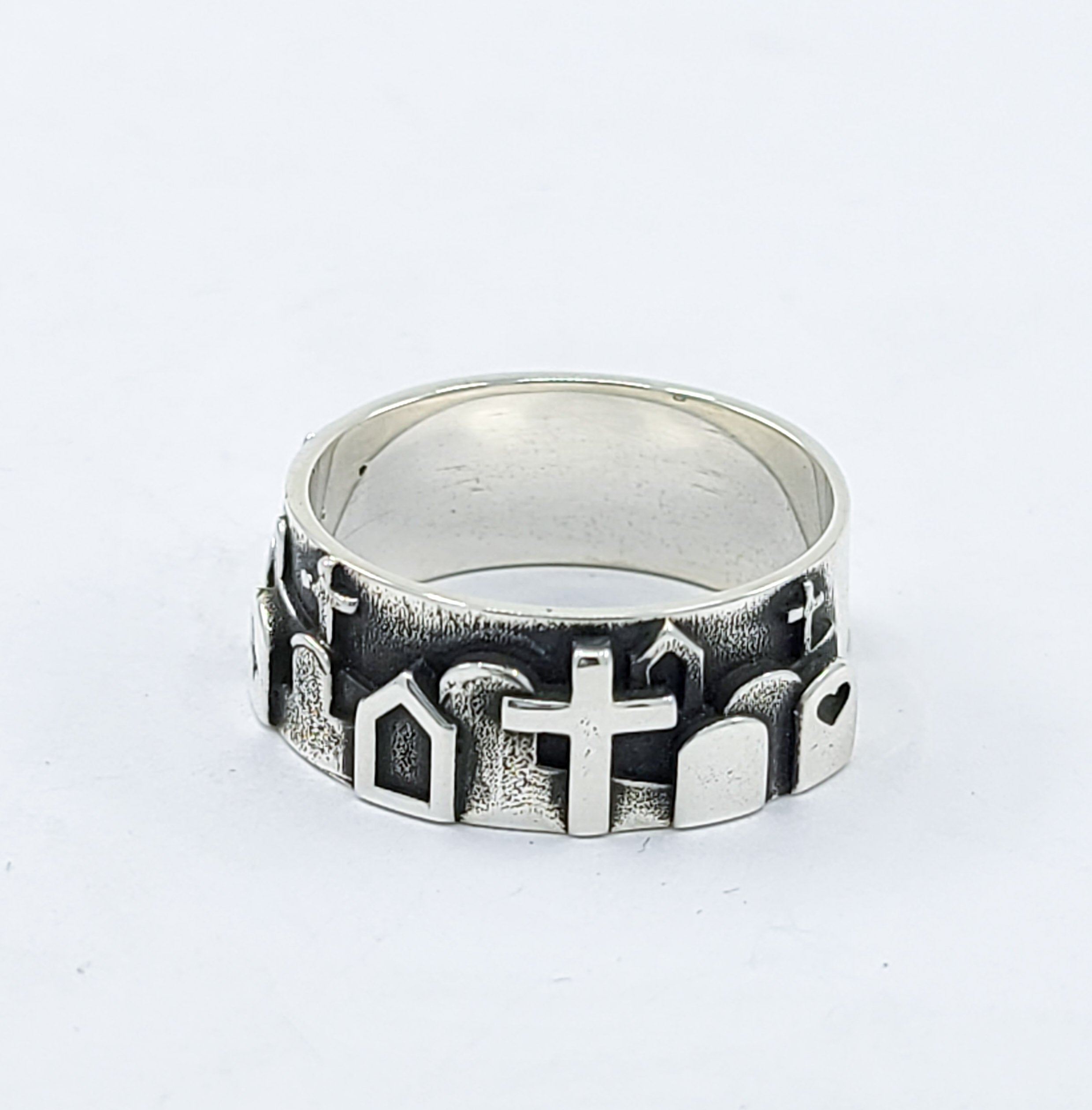 Collection of Graveyard Cemetery Ring in a gallery layout
