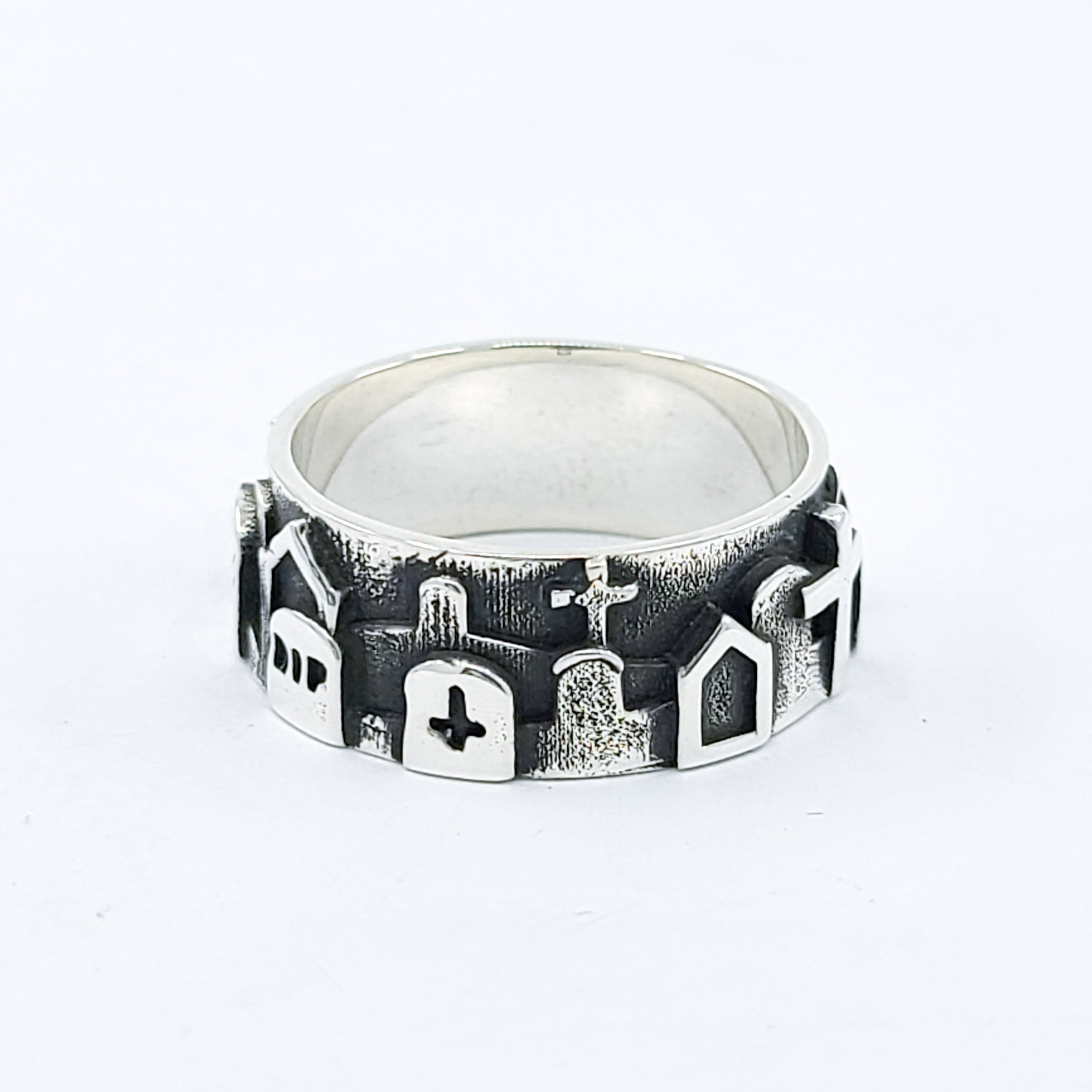 Collection of Graveyard Cemetery Ring in a gallery layout