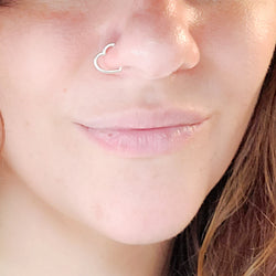 Collection of Small Heart Fake Piercing in a gallery layout