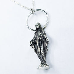 Collection of Big Virgin Mary Mother Vulva Pendant in a gallery layout