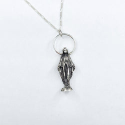 Collection of Big Virgin Mary Mother Vulva Pendant in a gallery layout