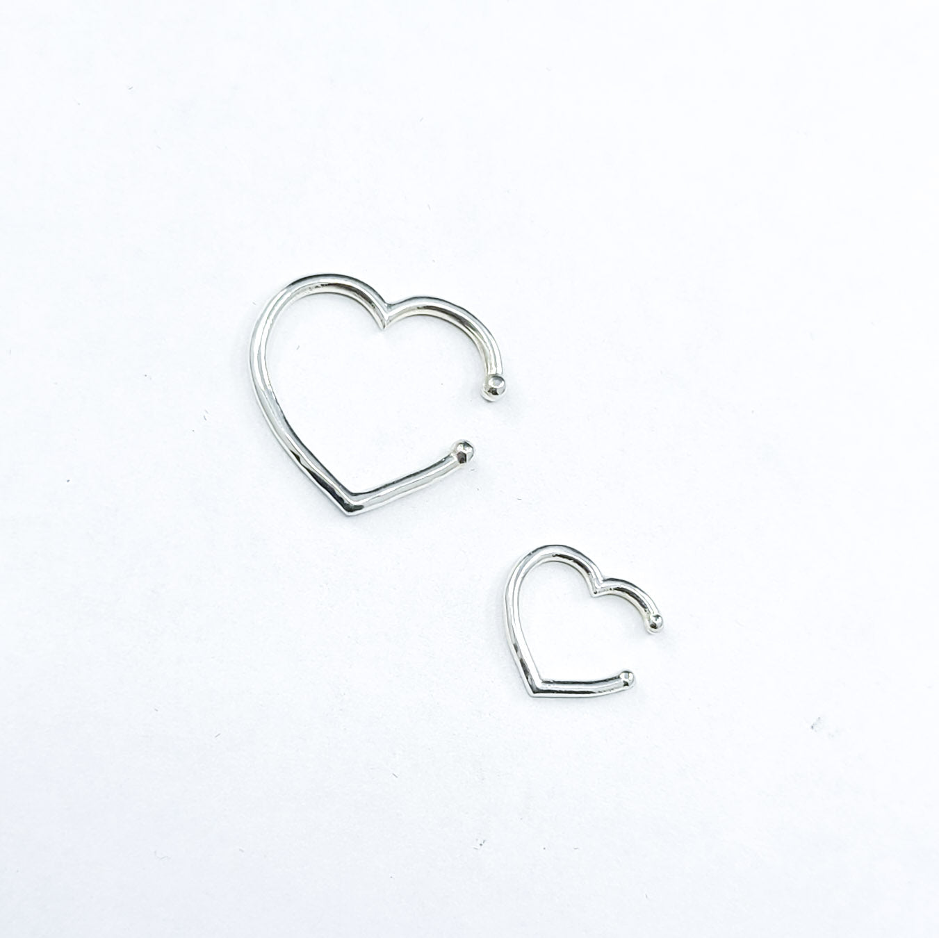 Big Heart Nose Ring — Inchoo Bijoux