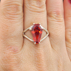 Collection of Bague Grand Cercueil Orange in a gallery layout