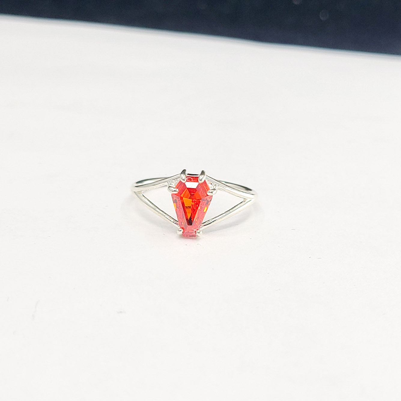 Collection of Cute Orange Pumpkin Coffin Ring 6x9 in a gallery layout