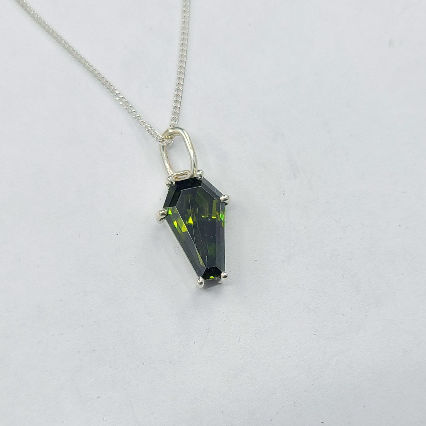Collection of Big Slime Green Coffin Pendant (8x13) in a gallery layout