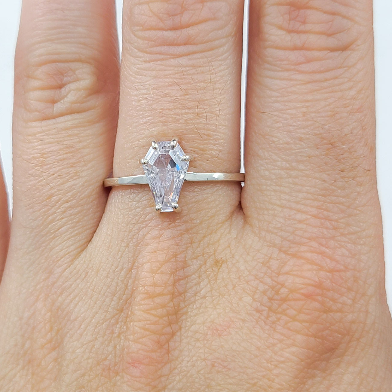 Collection of Cute Non Diamond Coffin Ring 6x9 in a gallery layout