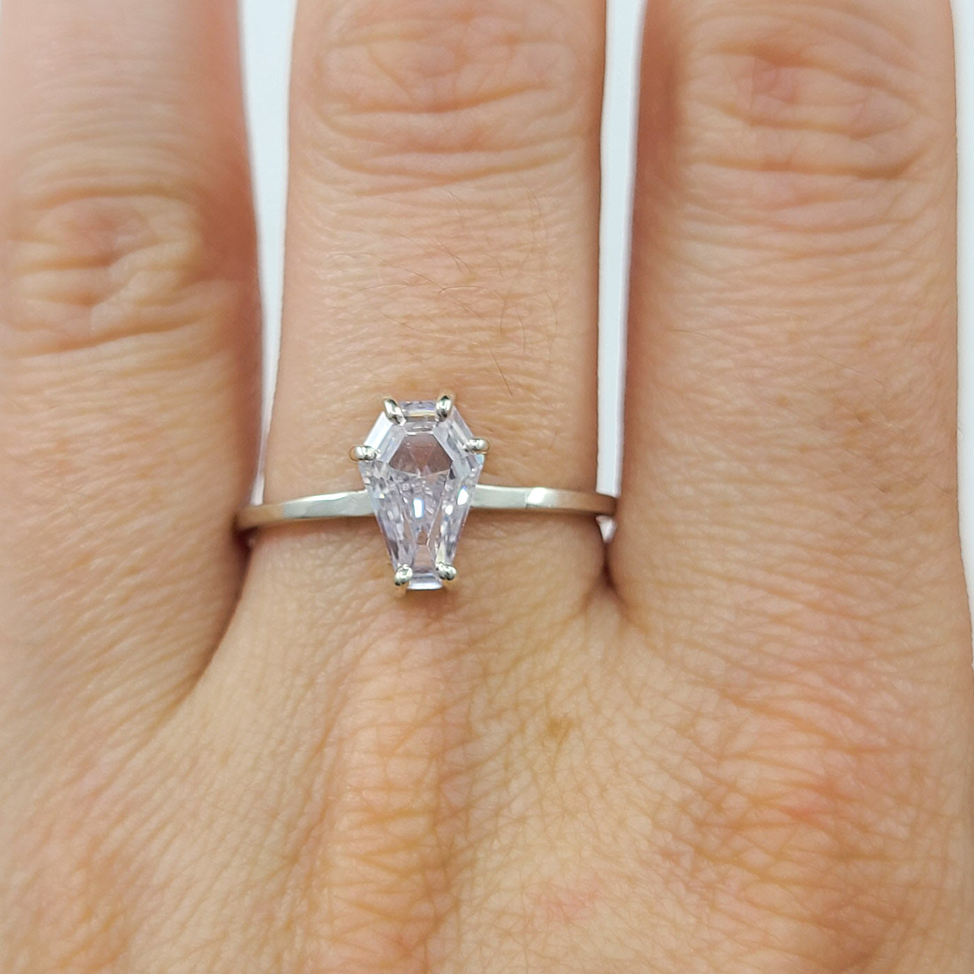 Collection of Cute Non Diamond Coffin Ring 6x9 in a gallery layout