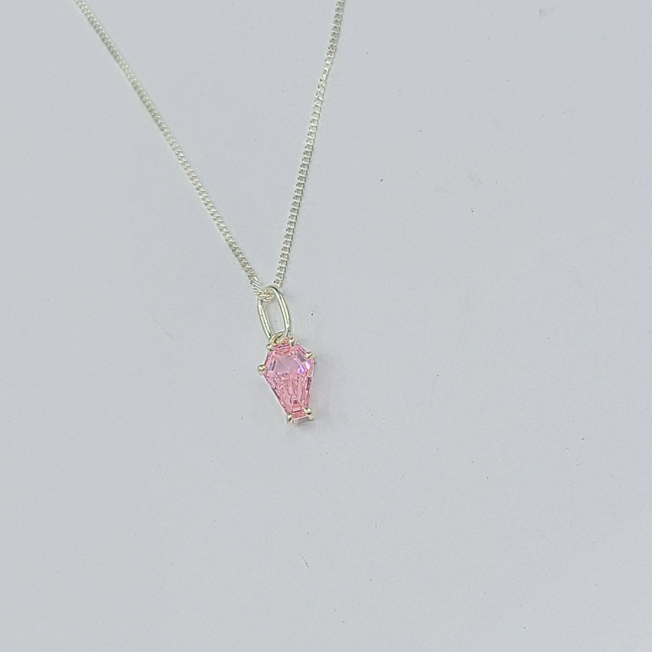 Collection of Cute Pink Coffin Pendant 6x9 in a gallery layout