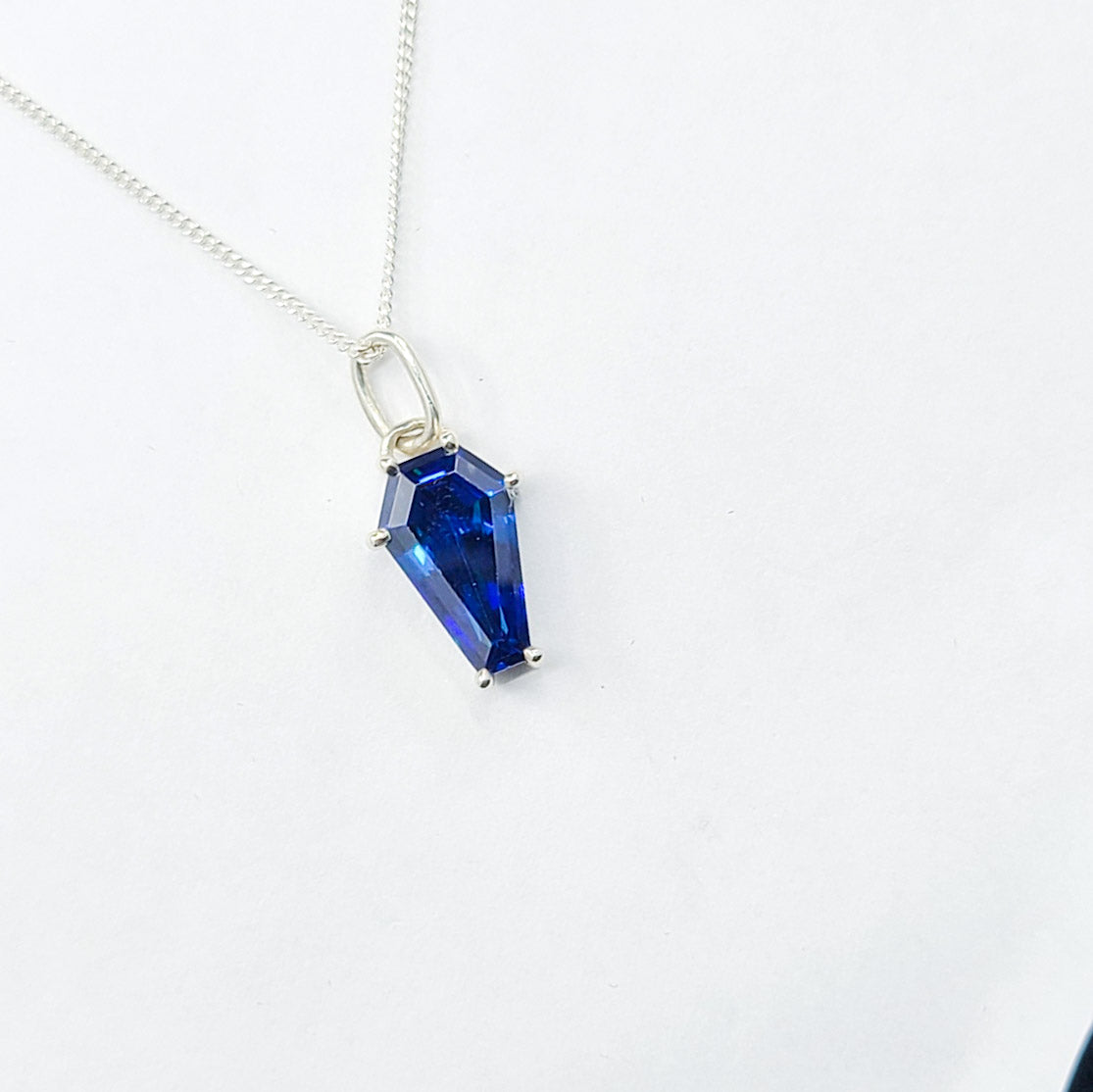 Collection of Big Blue Coffin Pendant in a gallery layout