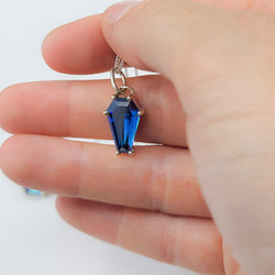 Collection of Big Blue Coffin Pendant in a gallery layout