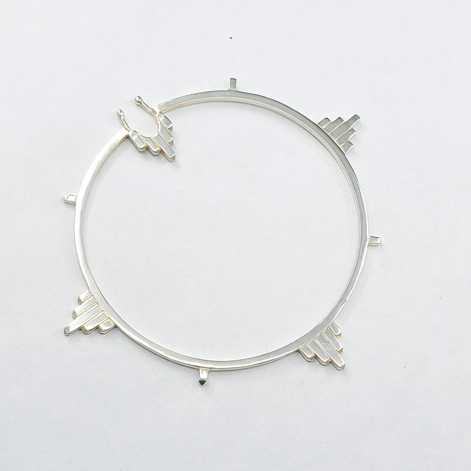 Collection of Big Celestial Hoop Septum Ring in a gallery layout