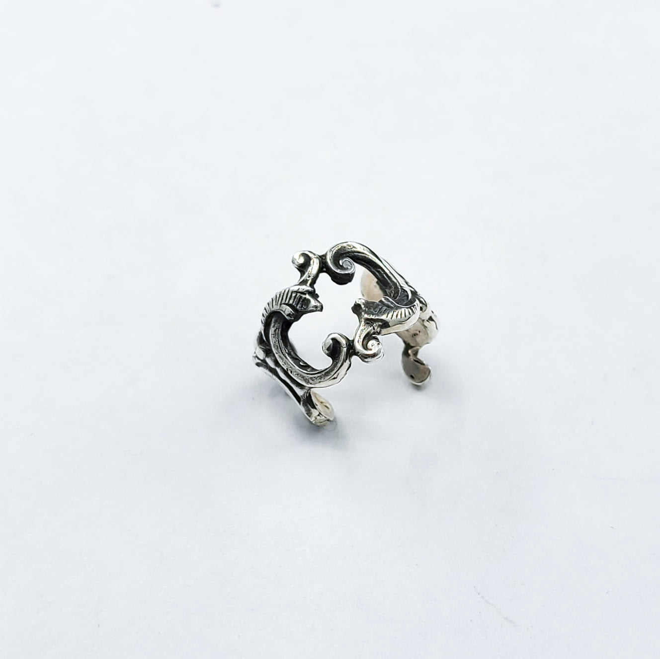 Collection of Ornate Baroque Lip Cuff - Ear Cuff in a gallery layout