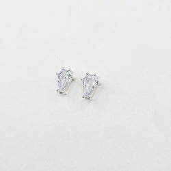 Collection of Sparkling Coffin Stud Earrings (6x9) in a gallery layout