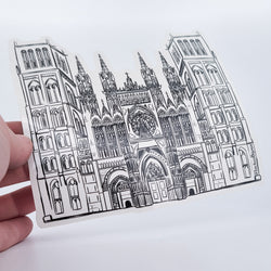 Collection of Big Inchoo Cathedral Vinyl Sticker in a gallery layout