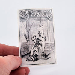 Collection of The Spanking - Marquis de Sade Vinyl Sticker in a gallery layout