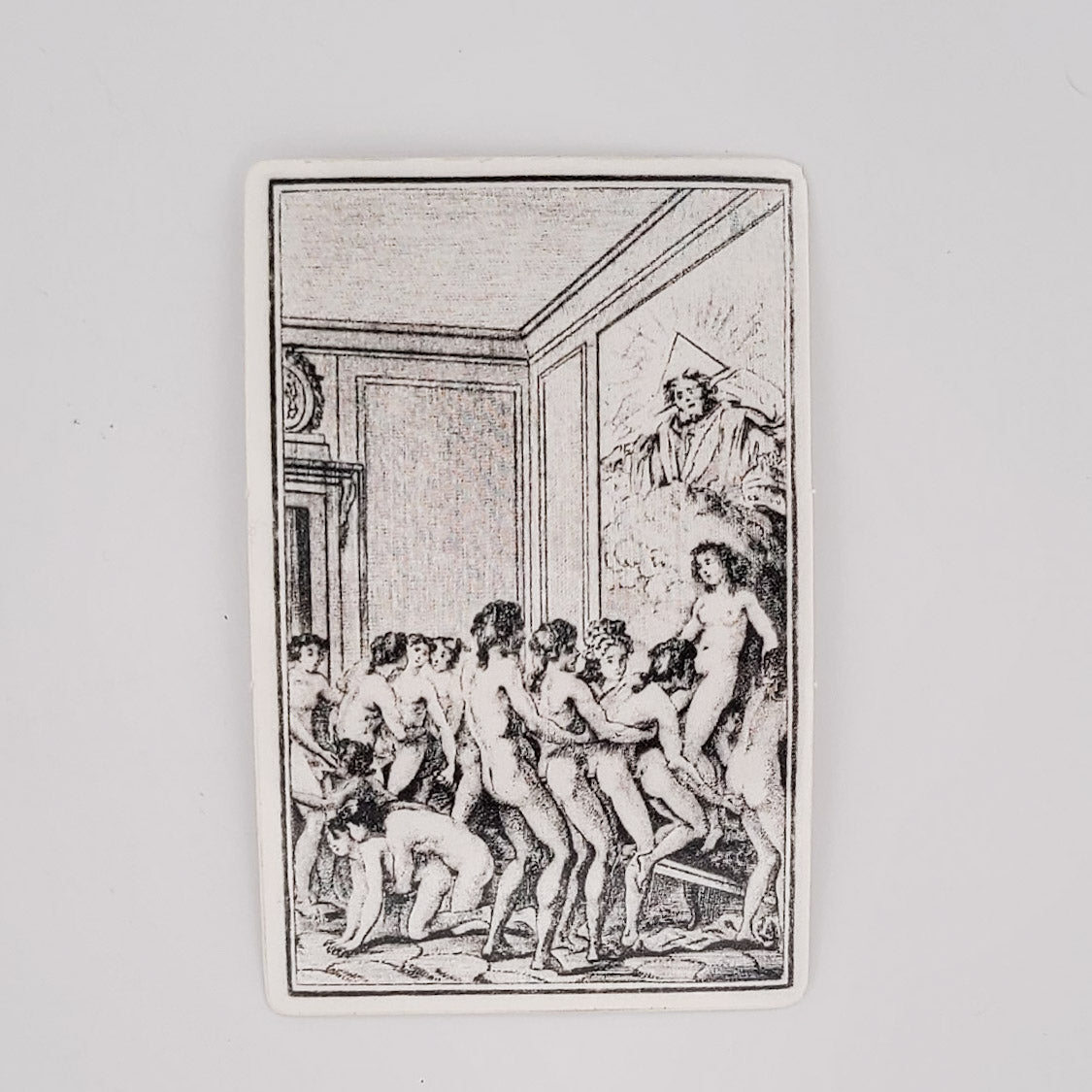 Collection of The Party Train - Marquis de Sade Vinyl Sticker in a gallery layout