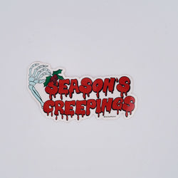 Collection of Seasons Creepings Holiday Sticker in a gallery layout