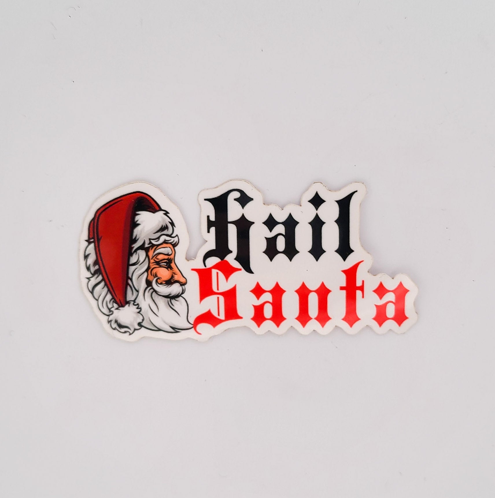 Hail Santa Holiday Sticker