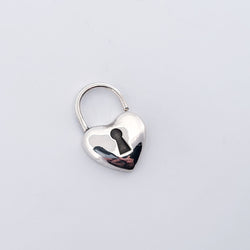 Collection of Silver Heart Lock Septum Piercing in a gallery layout