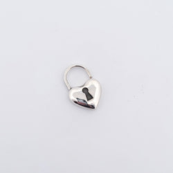 Collection of Silver Heart Lock Septum Piercing in a gallery layout