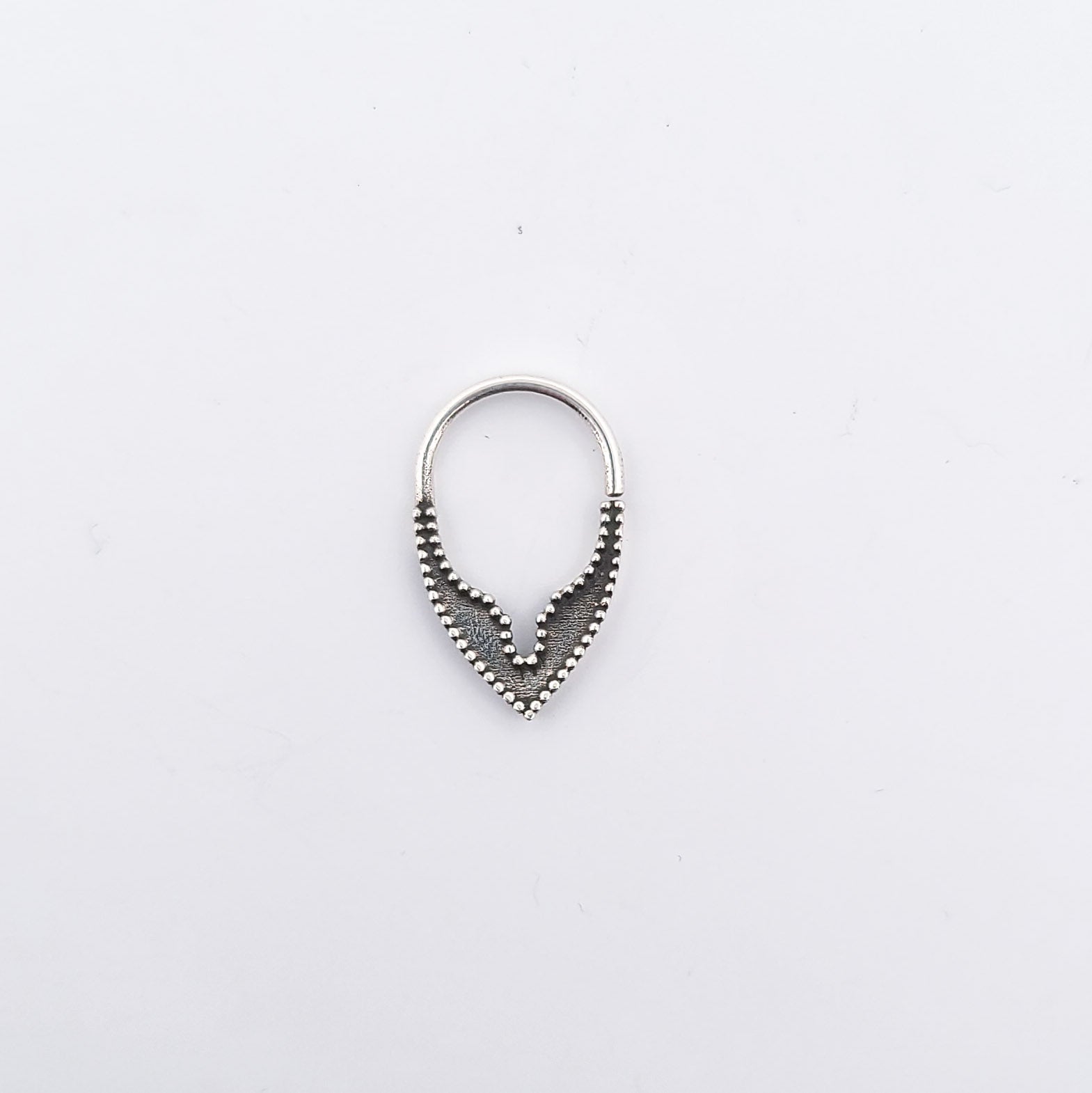 Collection of Dotted Gothic Church Septum Piercing in a gallery layout