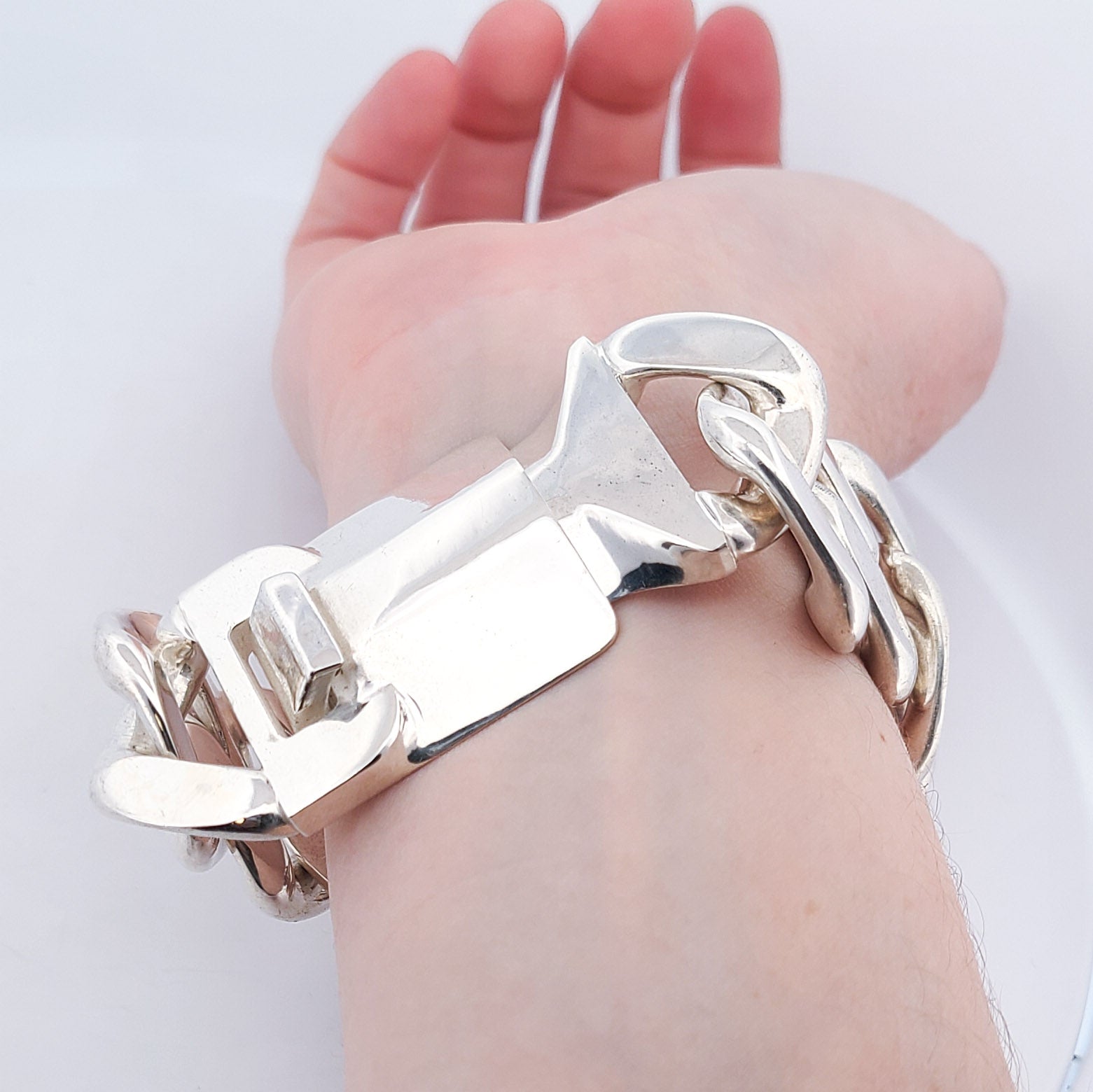 Multi-Link Chunky Paperclip Bracelet – The Golden Cleat