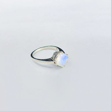Pear Shaped Rainbow Moonstone Ring – Madelynn Cassin Designs