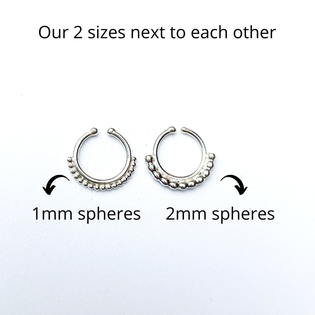 Modern Minimal Septum Ring-Septum-Inchoo Bijoux-Inchoo Bijoux
