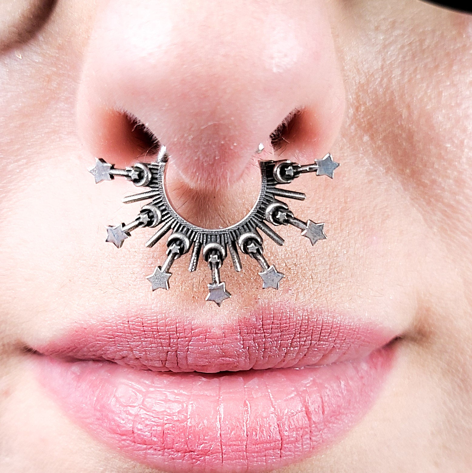 Collection of Celestial Aura Septum Piercing in a gallery layout