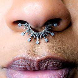 Collection of Celestial Aura Septum Piercing in a gallery layout