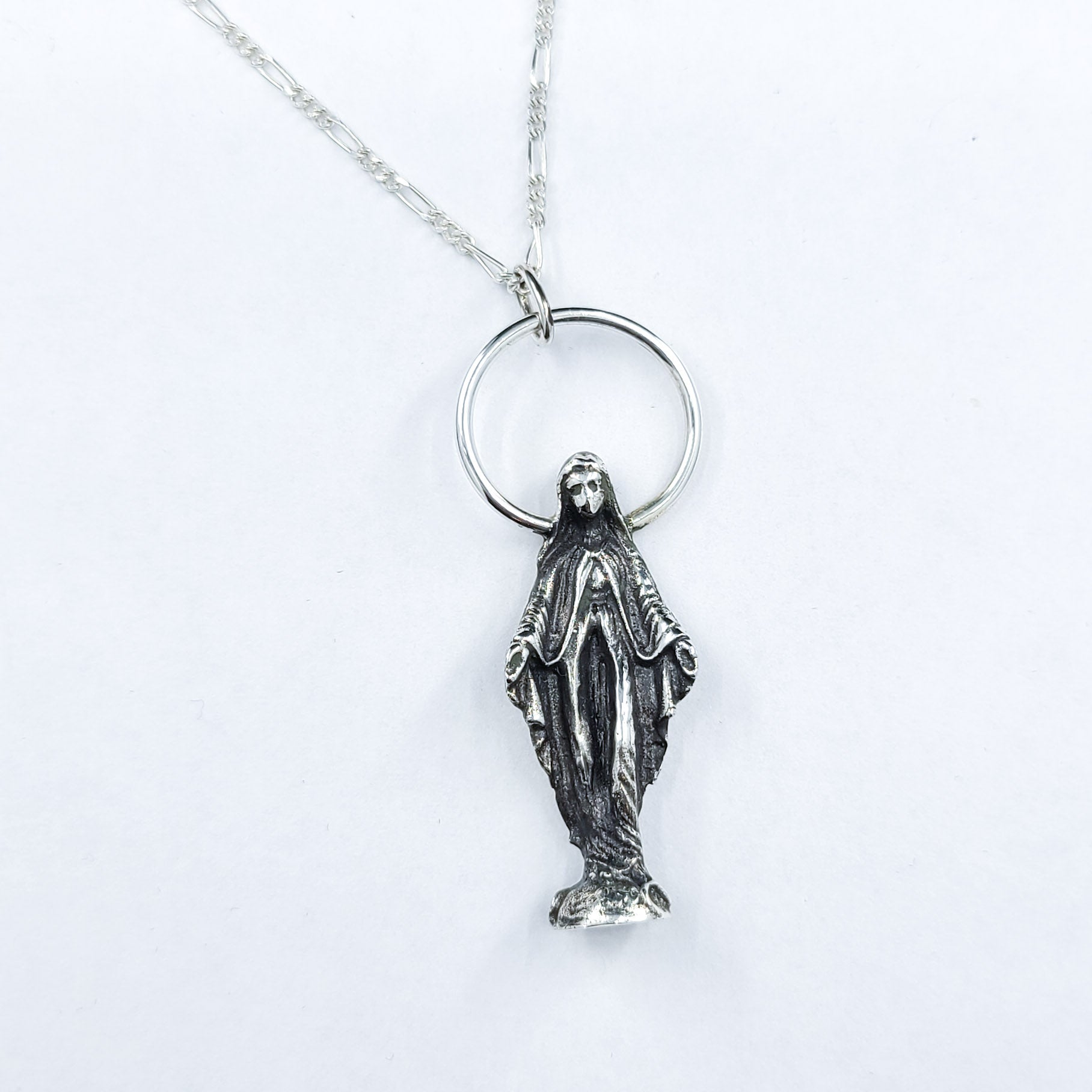 Collection of Big Virgin Mary Mother Vulva Pendant in a gallery layout