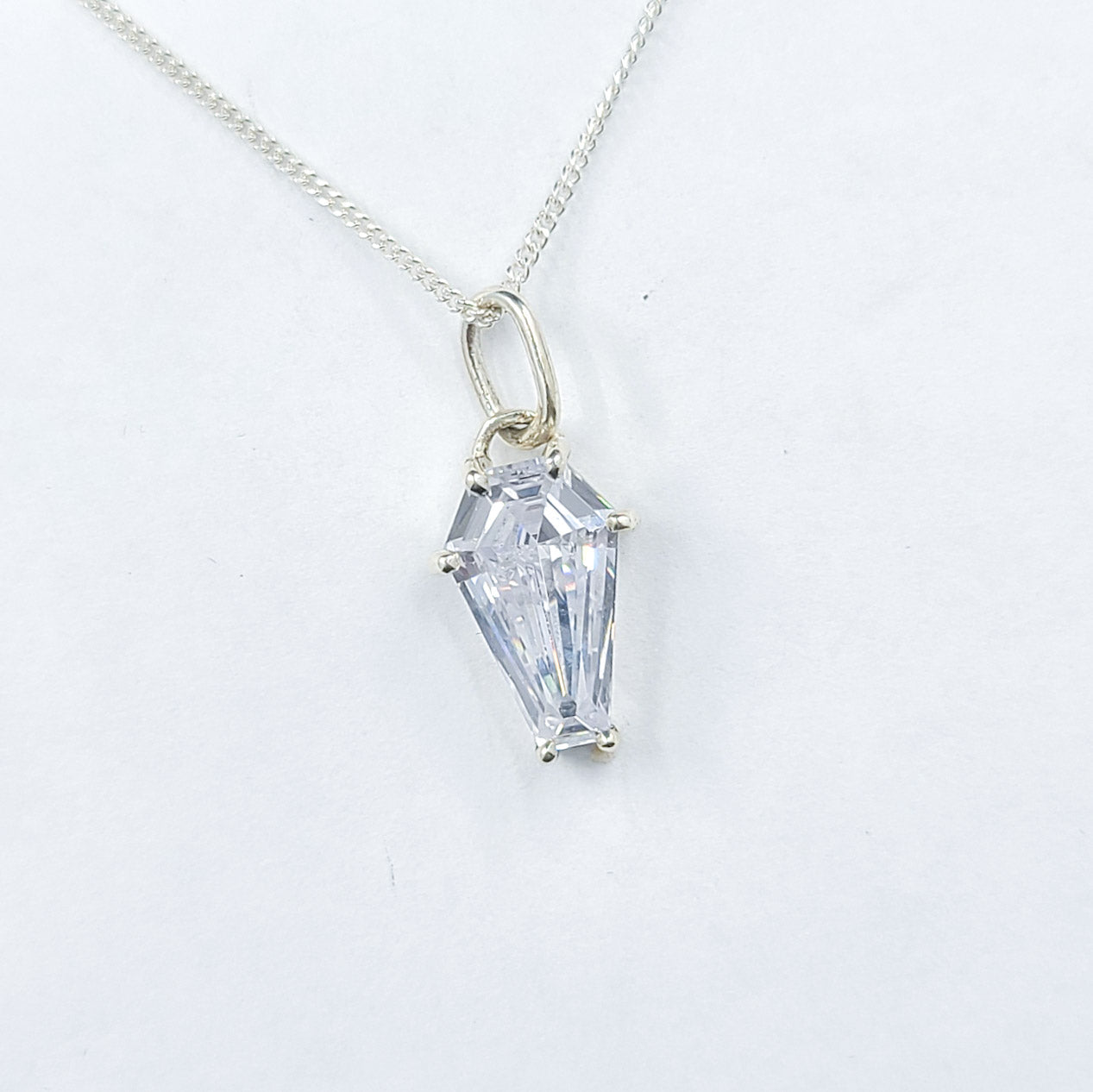 Collection of Big White Coffin Pendant (8x13) in a gallery layout