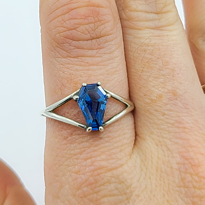 Collection of Glowing Blue Coffin Ring (6x9) in a gallery layout