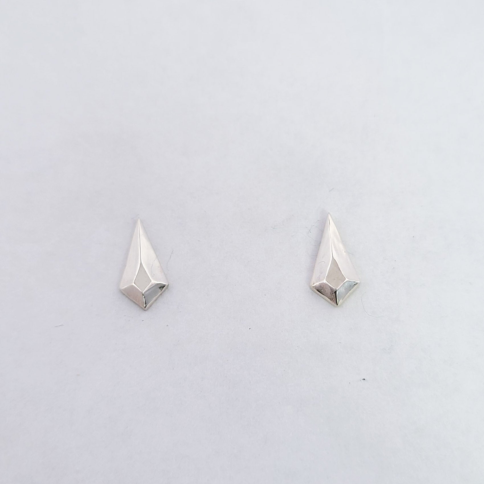 Crystal Gemstone Stud Posts, Minimal Earrings