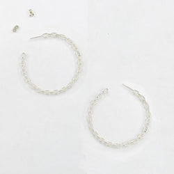 Collection of Big Chain Hoops in a gallery layout