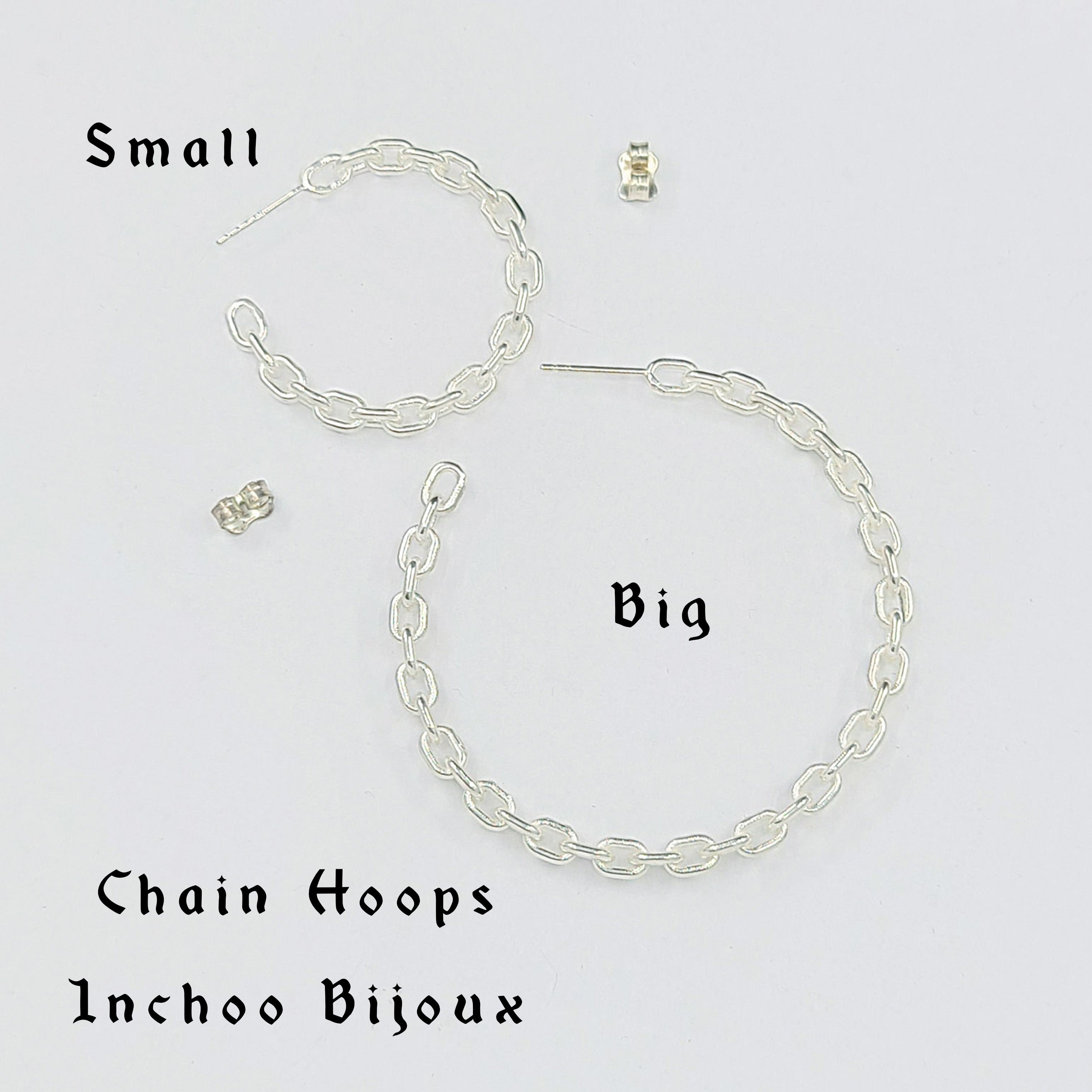 Big Chain Hoops