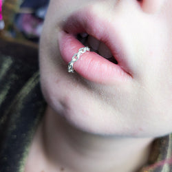 Collection of Chain Fake Lip Ring Piercing in a gallery layout