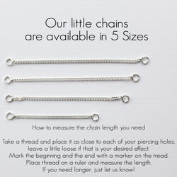 Collection of Flat Faceted Nose Chain-Nose Chain-Inchoo Bijoux-Inchoo Bijoux in a gallery layout