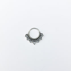 Collection of Gothic Cross Lace Septum in a gallery layout